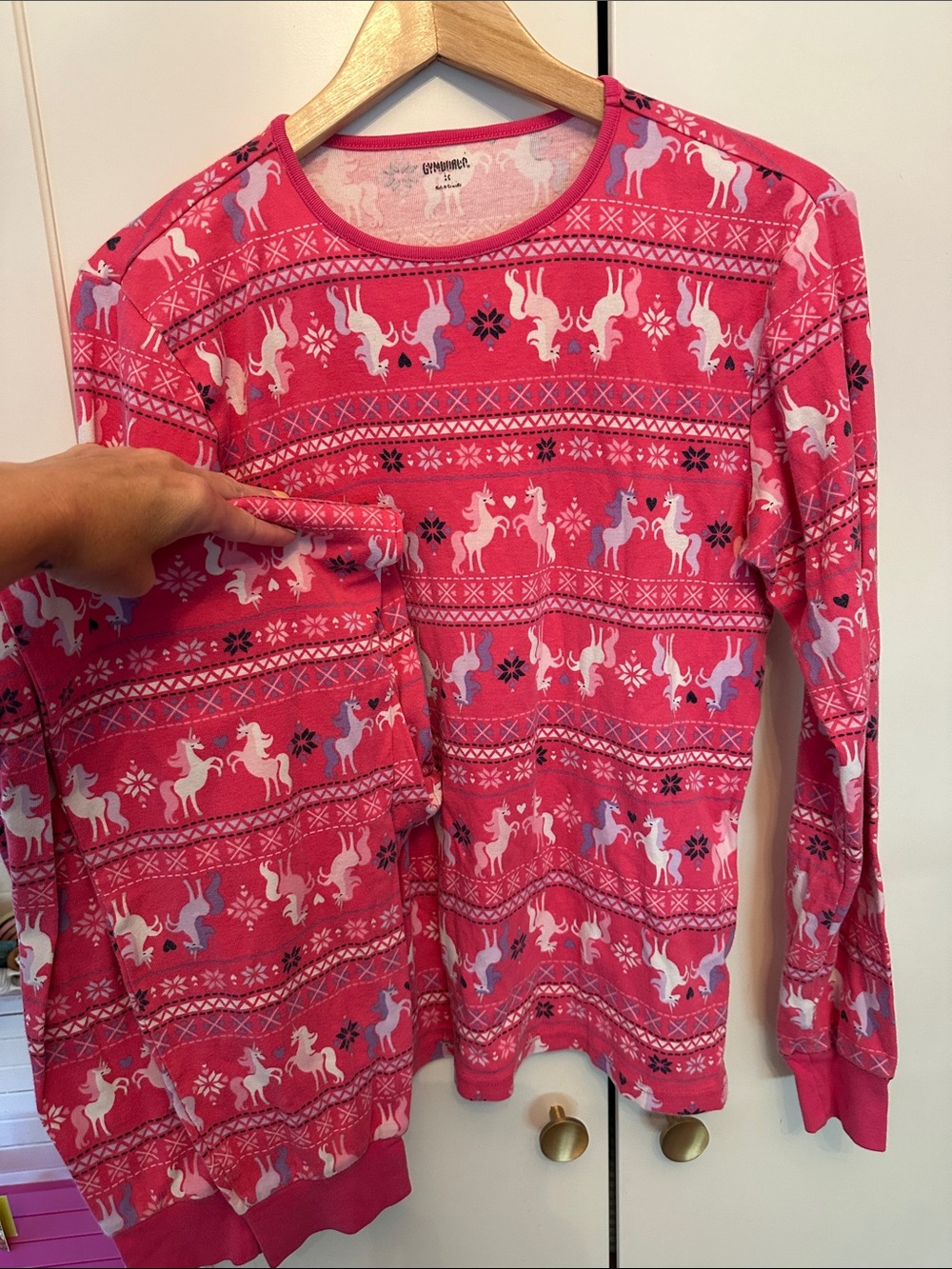 Gymboree unicorn pajamas